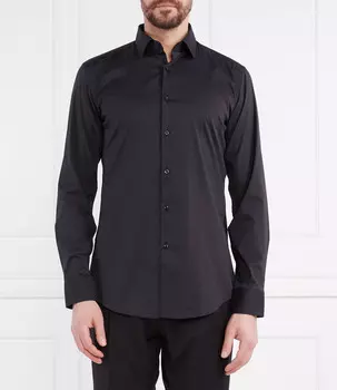 Рубашка HUGO Kenno Slim Fit, черный