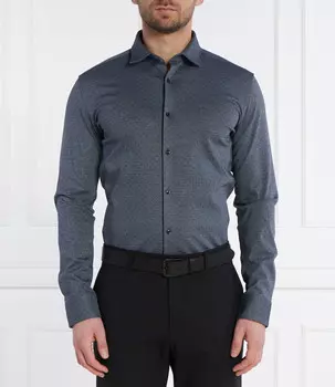 Рубашка HUGO Kenno Slim Fit, цвет grafite