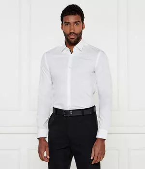 Рубашка Hugo Koey Slim Fit, белый