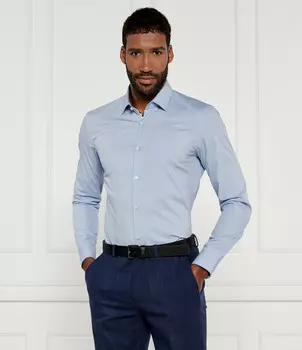 Рубашка HUGO Koey Slim Fit, синий