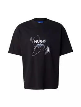 Рубашка HUGO Nabion, черный