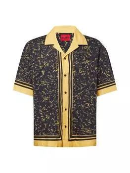 Рубашка HUGO Regular fit Button Up Egeeno, желтый