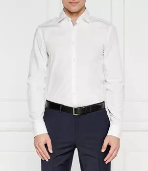Рубашка HUGO Slim Fit, белый