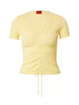 Рубашка HUGO Slisera, цвет Light yellow