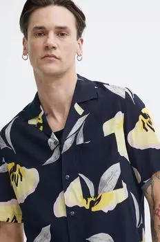 Рубашка Hugo, темно-синий