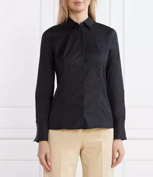 Рубашка HUGO the fitted slim fit, черный