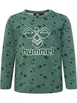 Рубашка Hummel Greer, темно-зеленый