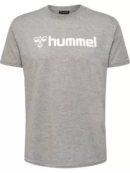 Рубашка Hummel, пятнистый серый