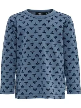 Рубашка Hummel, синий/ночь-синий