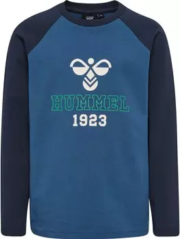 Рубашка Hummel, синий/темно-синий