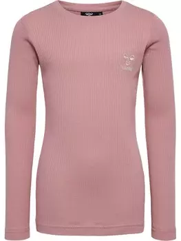 Рубашка Hummel, темно-розовый/белый