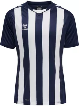 Рубашка Hummel Trikot S/S Hmlcore Xk Striped Jersey S/S, цвет MARINE/WHITE