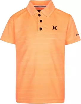 Рубашка Hurley Dri-FITPolo Shirt, цвет Bright Mango Heather
