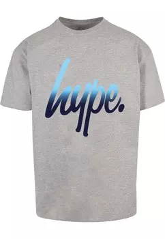 Рубашка Hype Just, пестрый серый