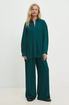 Рубашка и брюки Answear Lab, зеленый