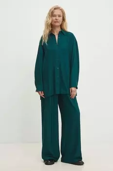 Рубашка и брюки Answear Lab, зеленый