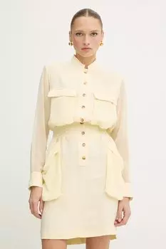 Рубашка и брюки с льном Answear.Lab, черный