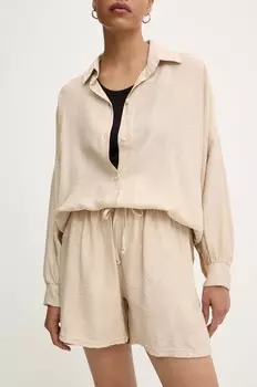Рубашка и шорты Answear Lab, бежевый