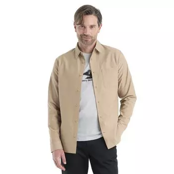 Рубашка Icebreaker Berlin Merino, бежевый