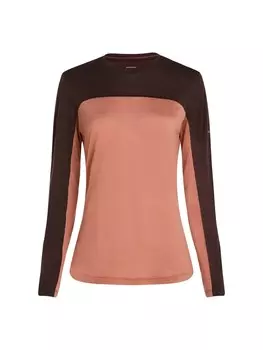 Рубашка ICEBREAKER, цвет Brown/Auburn