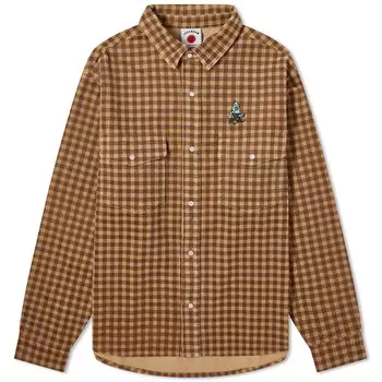 Рубашка Icecream Corduroy Check, цвет Brown Check