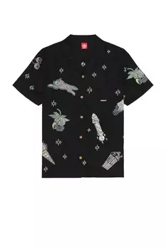 Рубашка ICECREAM Snacks, черный