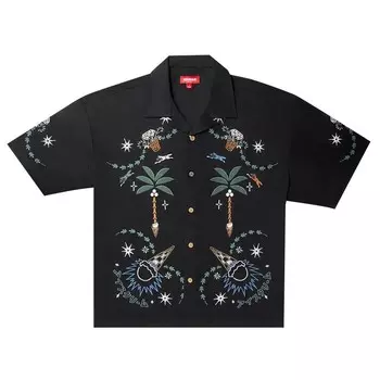 Рубашка Icecream The Palms Short-Sleeve Shirt, черный