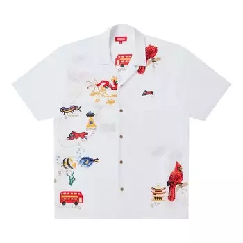 Рубашка Icecream Traveler Short-Sleeve Shirt, белый