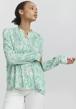 Рубашка ICHI Ihmarrakech, зеленый