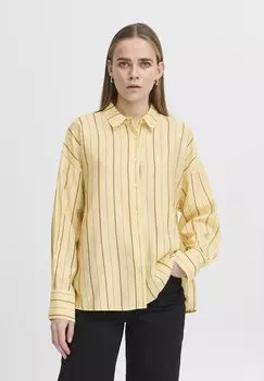 Рубашка ICHI, темно-желтый