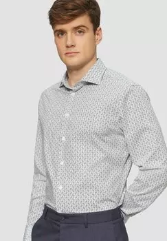 Рубашка IM TAILORED FIT s.Oliver BLACK LABEL, темно-синий