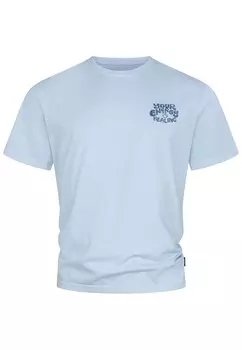 Рубашка INDICODE JEANS Blank, синий/светло-синий