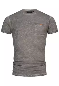 Рубашка INDICODE JEANS, серый