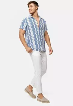 Рубашка INDICODE JEANS, синяя