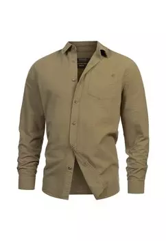 Рубашка INDICODE JEANS, светло-зеленый