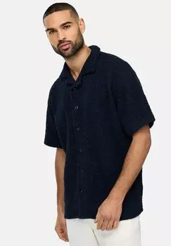 Рубашка INDICODE JEANS, темно-синяя