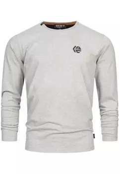 Рубашка INDICODE JEANS Trense, серый