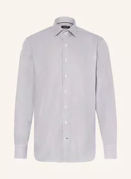 Рубашка индивидуального кроя OLYMP SIGNATURE, серый/черный