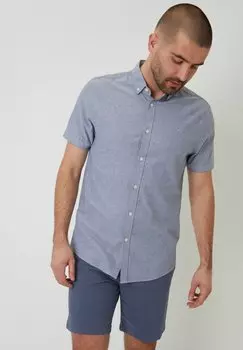 Рубашка INFERNO Threadbare, синий