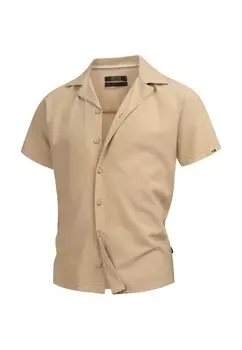 Рубашка INRycroft INDICODE JEANS, бежевый