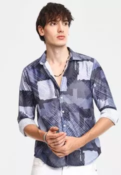 Рубашка INSTAFAB Instafab, синий