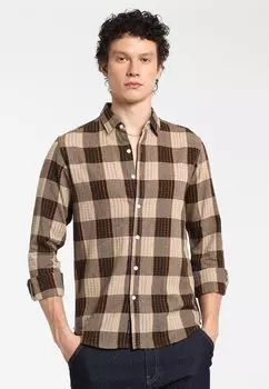 Рубашка Instafab, коричневый