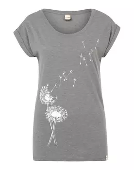 Рубашка Iriedaily Pusteblume, пестрый серый