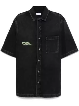 Рубашка Irregular Off-White, черный