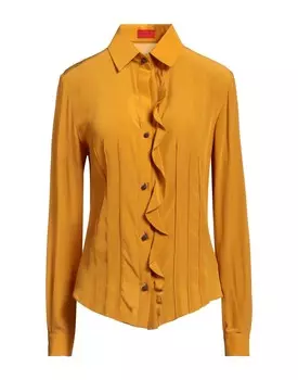 Рубашка Isaia, горчичный