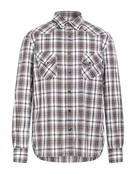 Рубашка Isaia, темно-коричневый