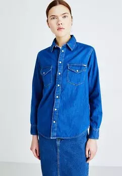 Рубашка IVY Pepe Jeans, синий деним