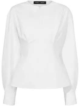 Рубашка Ивонн Proenza Schouler, белый