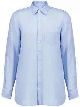 Рубашка из 120% льна Lino 120% Lino, синий