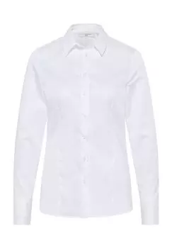 Рубашка из атласа НАСТРОЙКА ETERNA, белый